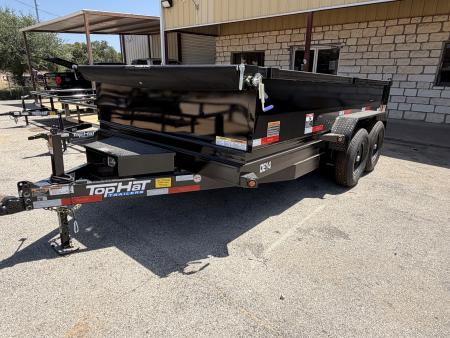 New 2026 Top Hat Trailers DE1 Dump Trailer