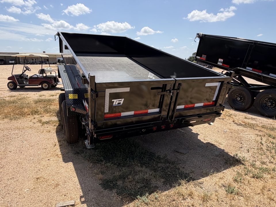 New 2026 Top Hat Trailers DE1 Dump Trailer