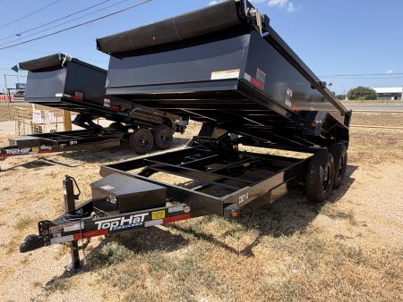 New 2026 Top Hat Trailers DE1 Dump Trailer