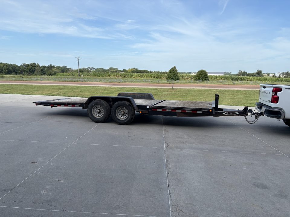 Used 2018 Quality Trailers 4 Wheel 20' DWT-DLX Tilt Trailer