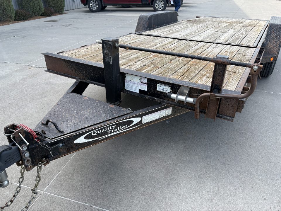 Used 2018 Quality Trailers 4 Wheel 20' DWT-DLX Tilt Trailer