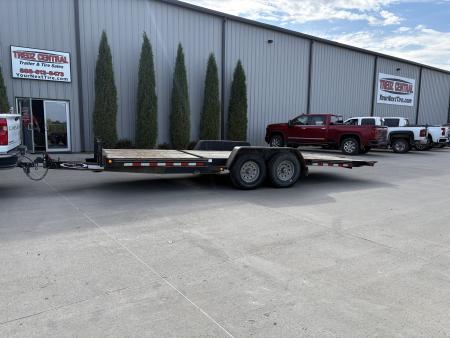 Used 2018 Quality Trailers 4 Wheel 20' DWT-DLX Tilt Trailer