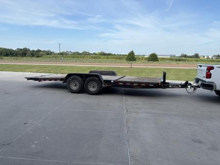 Used 2018 Quality Trailers 4 Wheel 20' DWT-DLX Tilt Trailer