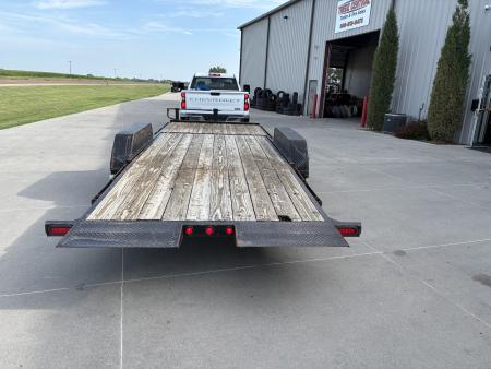 Used 2018 Quality Trailers 4 Wheel 20' DWT-DLX Tilt Trailer