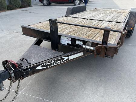 Used 2018 Quality Trailers 4 Wheel 20' DWT-DLX Tilt Trailer