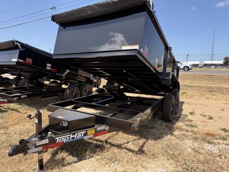 New 2027 Top Hat Trailers DE1 Dump Trailer