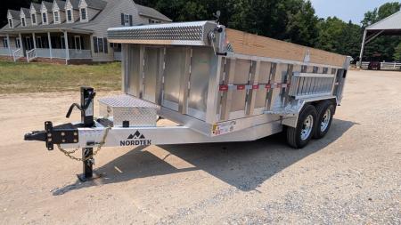 New 2027 Nordtek 24518 alum dump 82x14 Dump Trailer