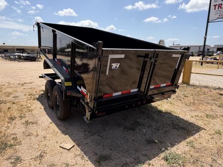 New 2027 Top Hat Trailers DE1 Dump Trailer