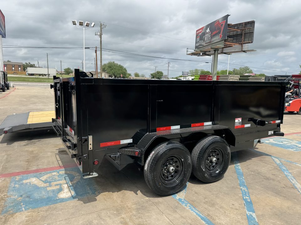New 2027 Top Hat Trailers DE14-14X83X3 Dump Trailer