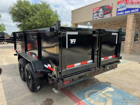 New 2027 Top Hat Trailers DE14-14X83X3 Dump Trailer