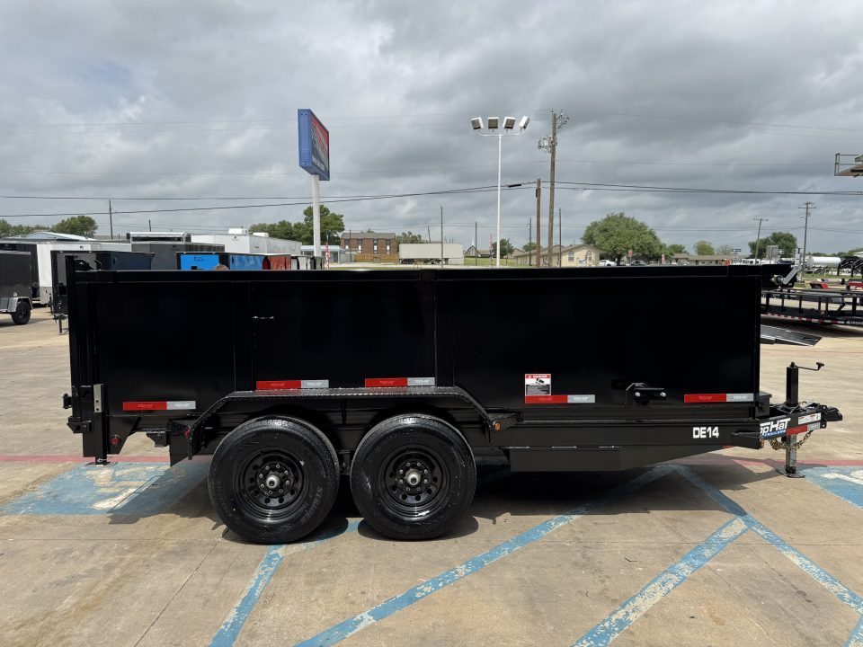 New 2027 Top Hat Trailers DE14-14X83X3 Dump Trailer