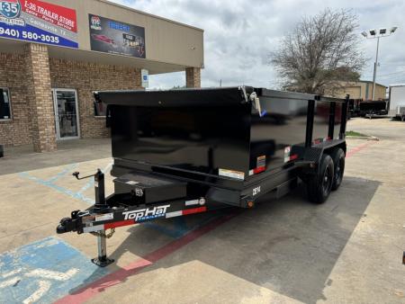 New 2027 Top Hat Trailers DE14-14X83X3 Dump Trailer