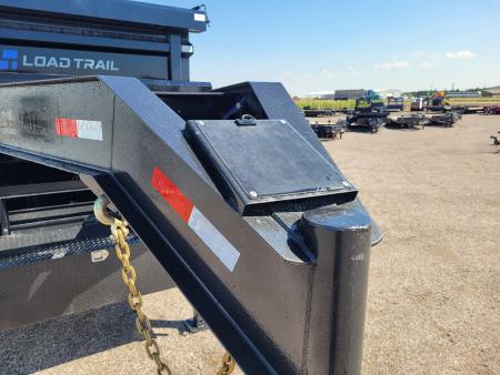 New 2027 Load Trail 83"x16' Triple Axle Gooseneck Rolloff Trailer W/2 Bins