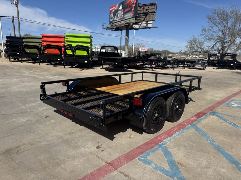 New 2026 Top Hat Trailers LDX 12X77 Utility Trailer