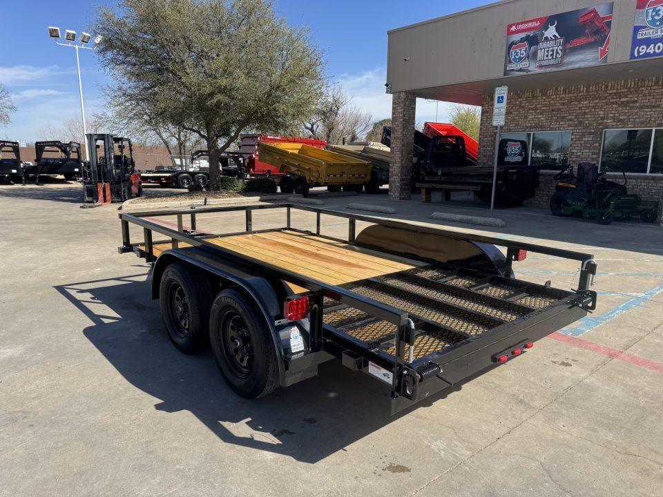 New 2026 Top Hat Trailers LDX 12X77 Utility Trailer