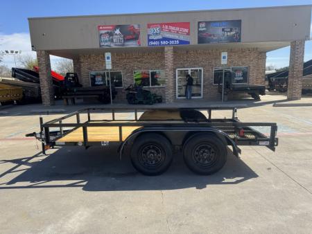 New 2026 Top Hat Trailers LDX 12X77 Utility Trailer