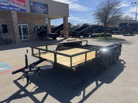 New 2026 Top Hat Trailers LDX 12X77 Utility Trailer