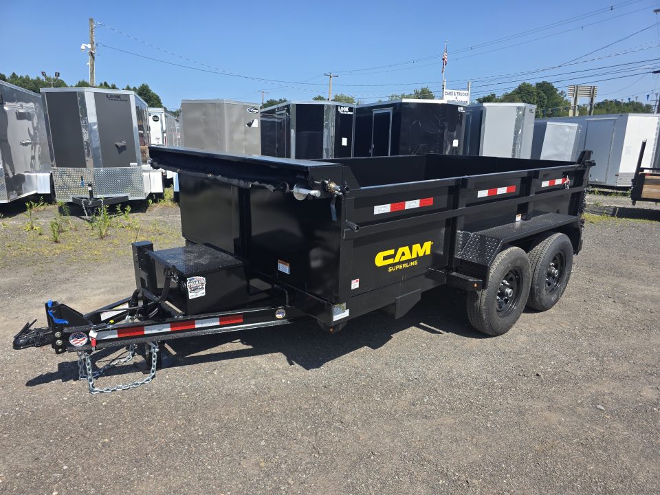 New 2026 Cam Superline 7X12 12K - SCISSOR Dump Trailer