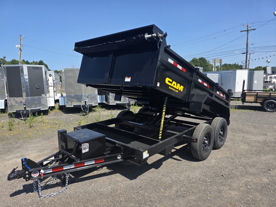 New 2026 Cam Superline 7X12 12K - SCISSOR Dump Trailer