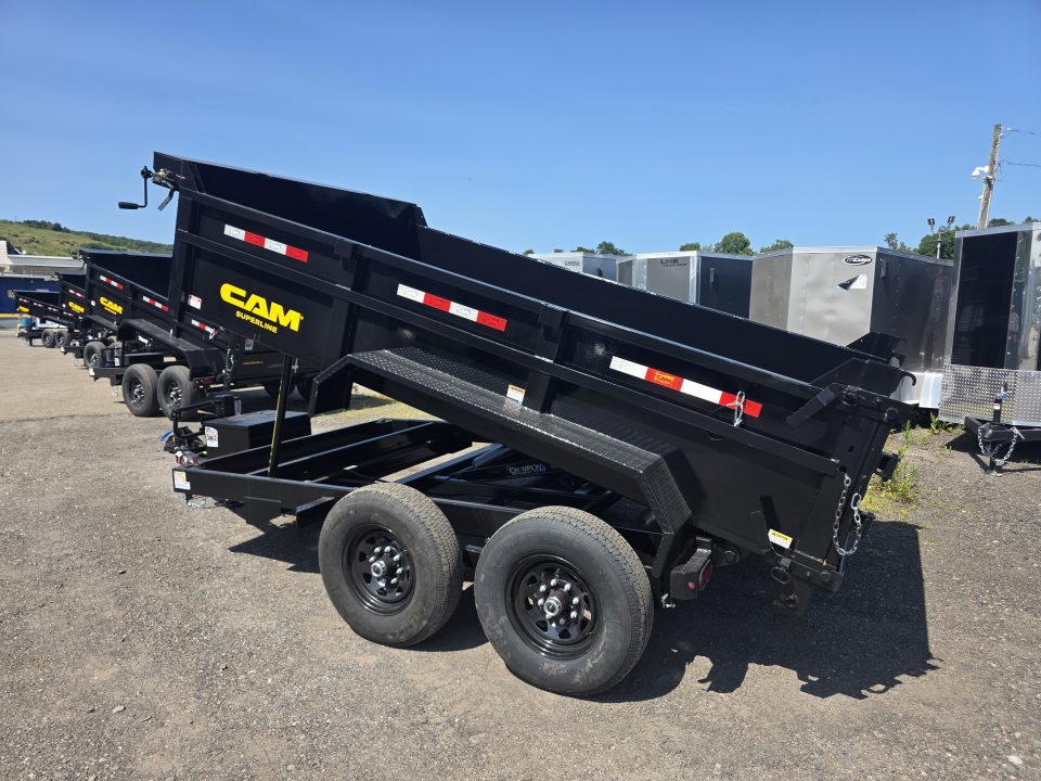 New 2026 Cam Superline 7X12 12K - SCISSOR Dump Trailer
