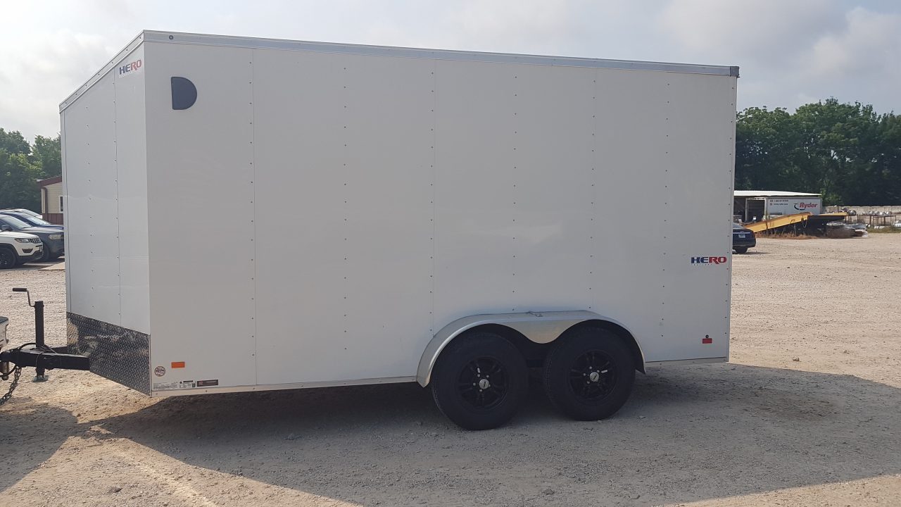 Used 2025 Bravo Hero 714-TA2 7K Cargo / Enclosed Trailer