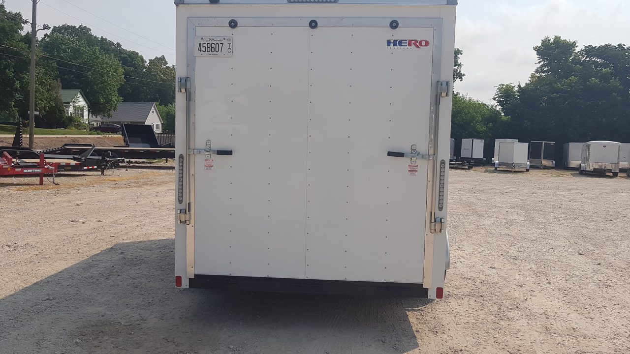 Used 2025 Bravo Hero 714-TA2 7K Cargo / Enclosed Trailer