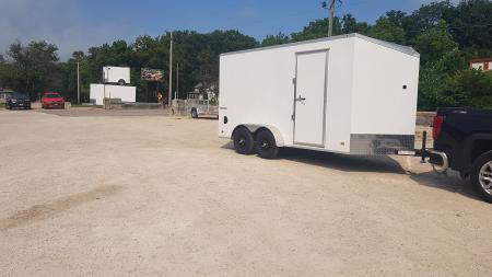 Used 2025 Bravo Hero 714-TA2 7K Cargo / Enclosed Trailer