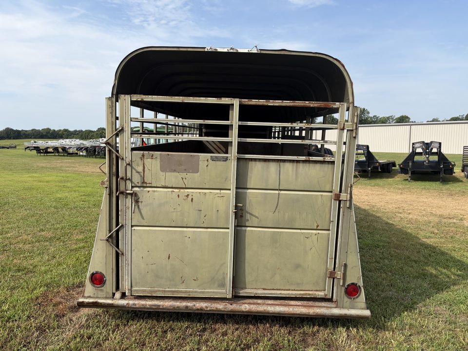 Used 1999 Calico Trailers GN STOCK 6X20X6'X6" Stock / Stock Combo Trailer