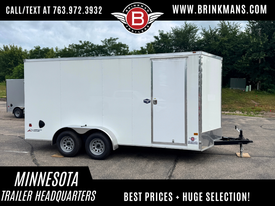 7×16 Enclosed Cargo Trailer
