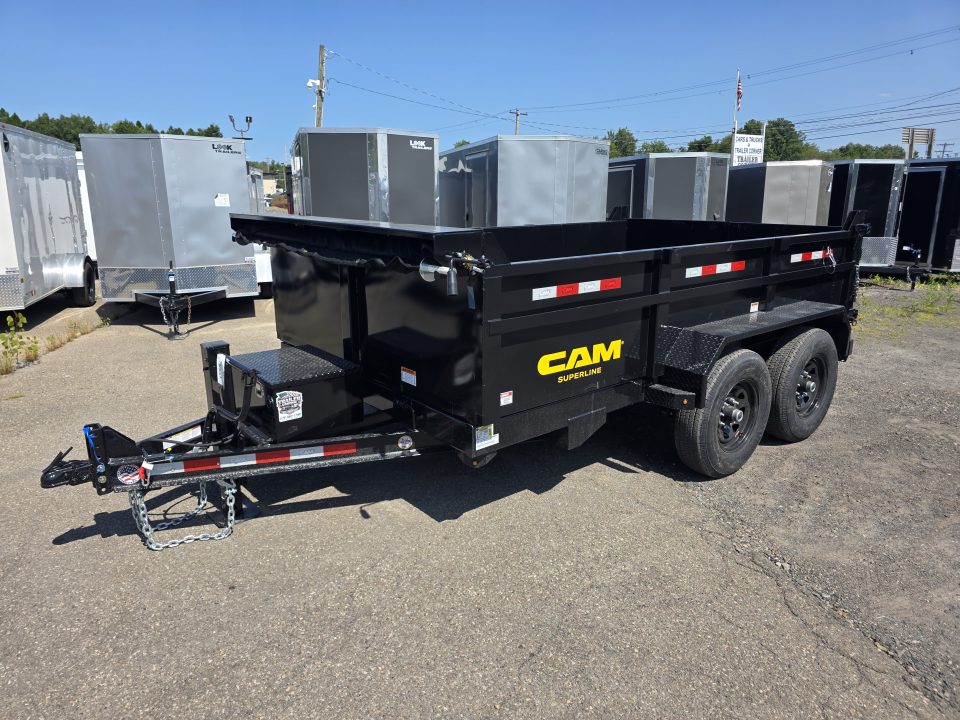 New 2026 Cam Superline 7X12 12K - SCISSOR Dump Trailer