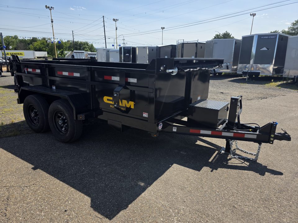 New 2026 Cam Superline 7X12 12K - SCISSOR Dump Trailer
