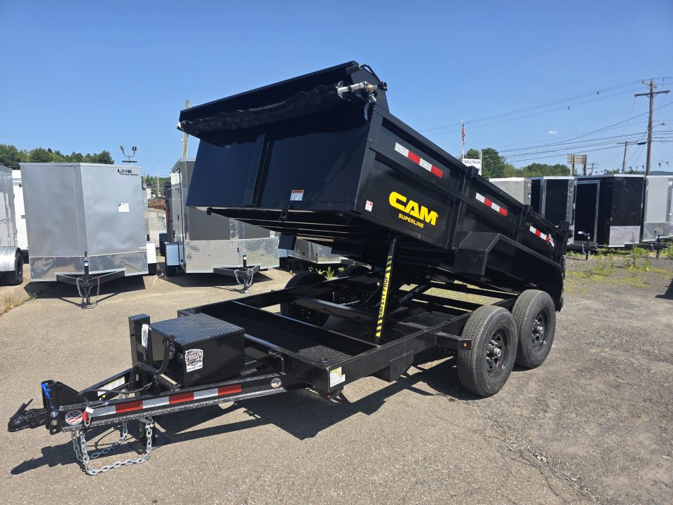 New 2026 Cam Superline 7X12 12K - SCISSOR Dump Trailer