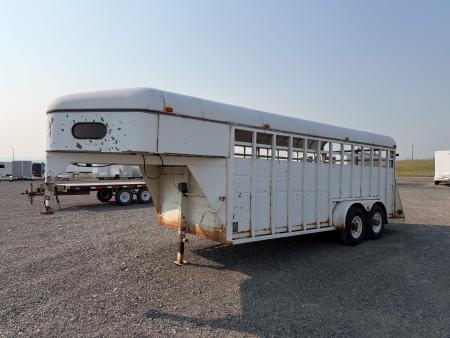 New 1995 Morgan Built 18' Stock / Stock Combo Trailer