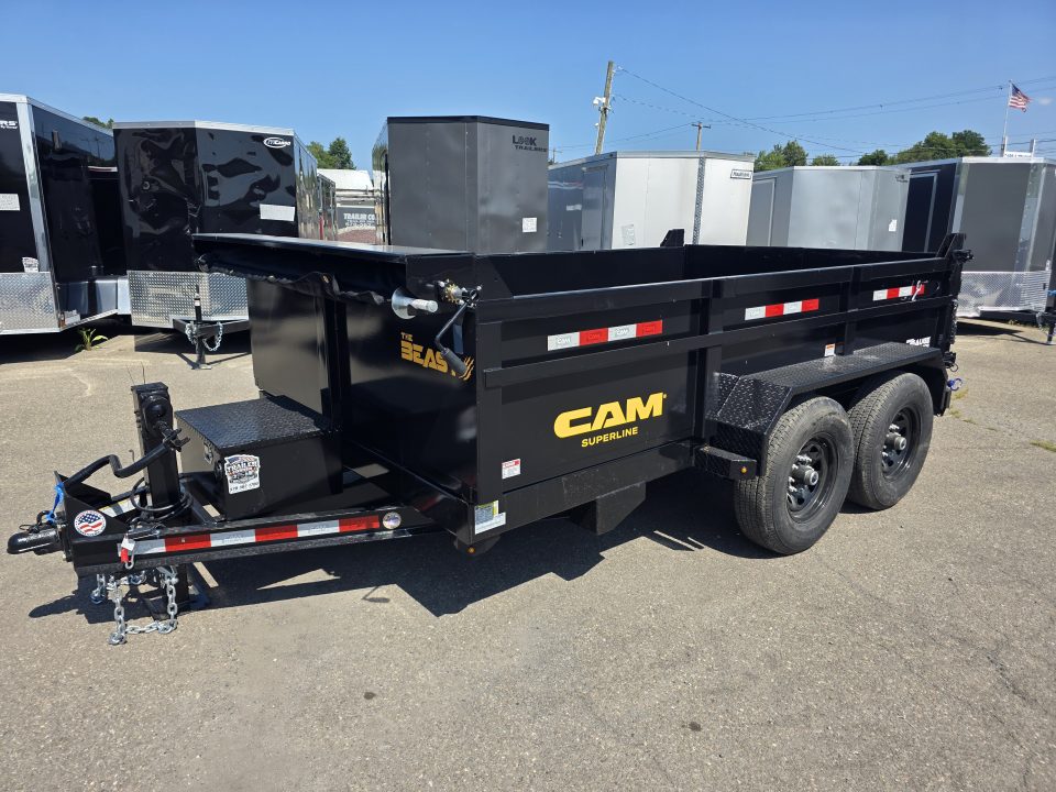 New 2026 Cam Superline BEAST 7X12 13.2K Dump Trailer