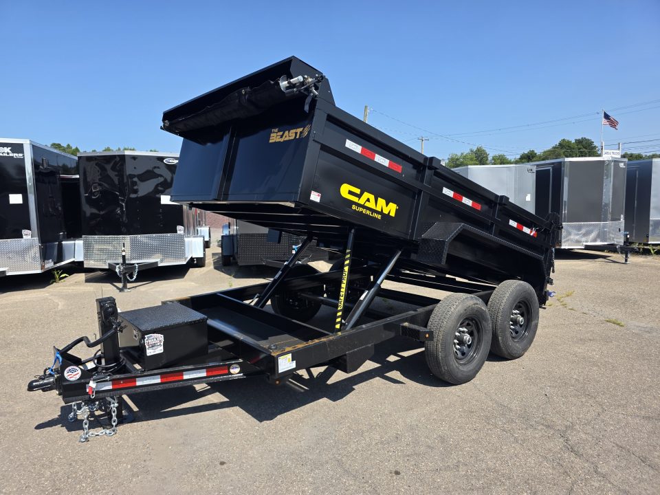 New 2026 Cam Superline BEAST 7X12 13.2K Dump Trailer