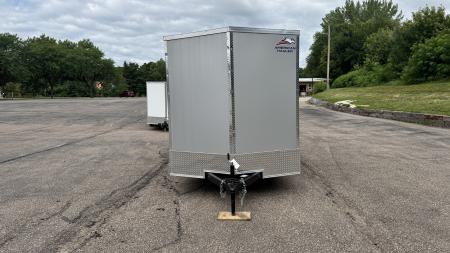 New American Hauler 7x14 Tandem Enclosed Cargo Trailer - Rear Ramp Door!