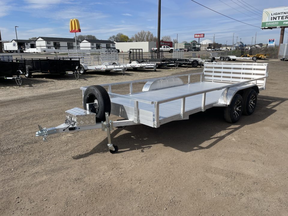 New 2027 Silverwing 7x16 5k Aluminum Utility Trailer