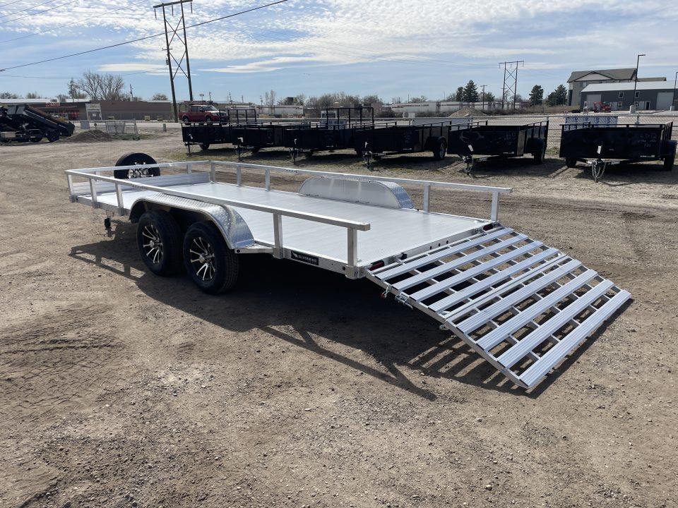 New 2027 Silverwing 7x16 5k Aluminum Utility Trailer