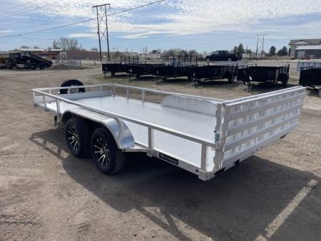 New 2027 Silverwing 7x16 5k Aluminum Utility Trailer