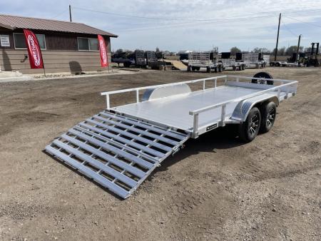 New 2027 Silverwing 7x16 5k Aluminum Utility Trailer