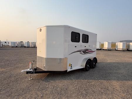 Used 2025 Titan Trailer 2H BP Horse Trailer