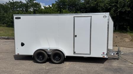 New 2027 Lightning 7X16 Trailer Cargo / Enclosed Trailer - RAMP DOOR!