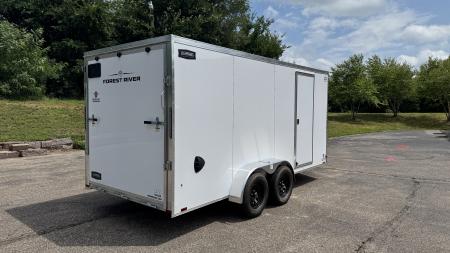 New 2027 Lightning 7X16 Trailer Cargo / Enclosed Trailer - RAMP DOOR!