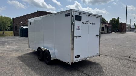 New 2027 Lightning 7X16 Trailer Cargo / Enclosed Trailer - RAMP DOOR!