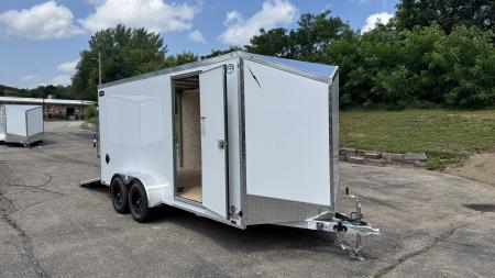 New 2027 Lightning 7X16 Trailer Cargo / Enclosed Trailer - RAMP DOOR!