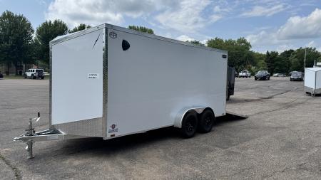 New 2027 Lightning 7X16 Trailer Cargo / Enclosed Trailer - RAMP DOOR!