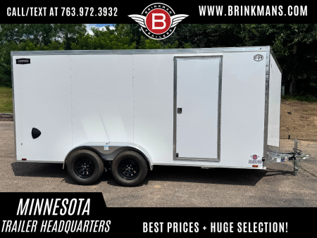 New 2027 Lightning 7X16 Trailer Cargo / Enclosed Trailer - RAMP DOOR!