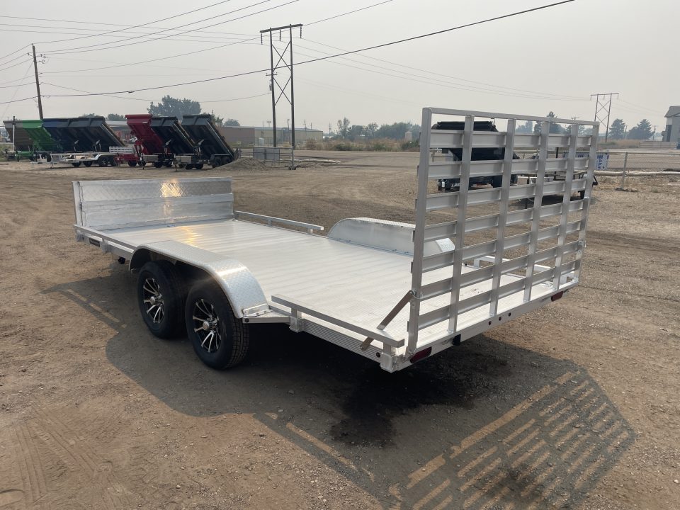 New 2026 Silverwing 7x16 5k Aluminum Utility Trailer