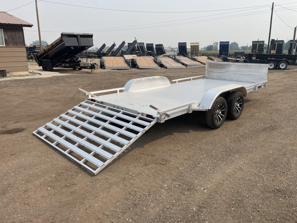 New 2026 Silverwing 7x16 5k Aluminum Utility Trailer