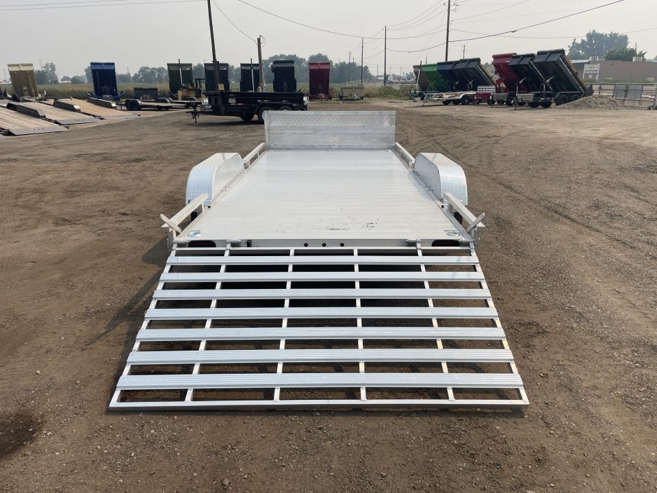 New 2026 Silverwing 7x16 5k Aluminum Utility Trailer